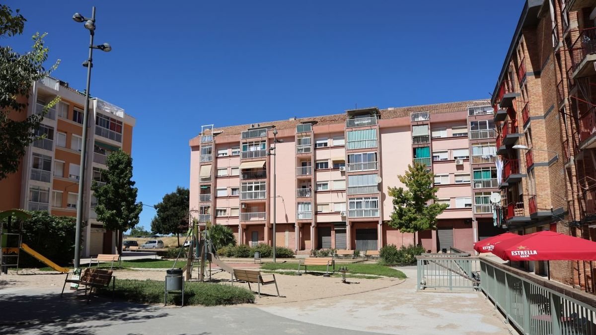 Imatge de la plaça Balàfia, que va ser urbanitzada el 2014. - AMADO FORROLLA