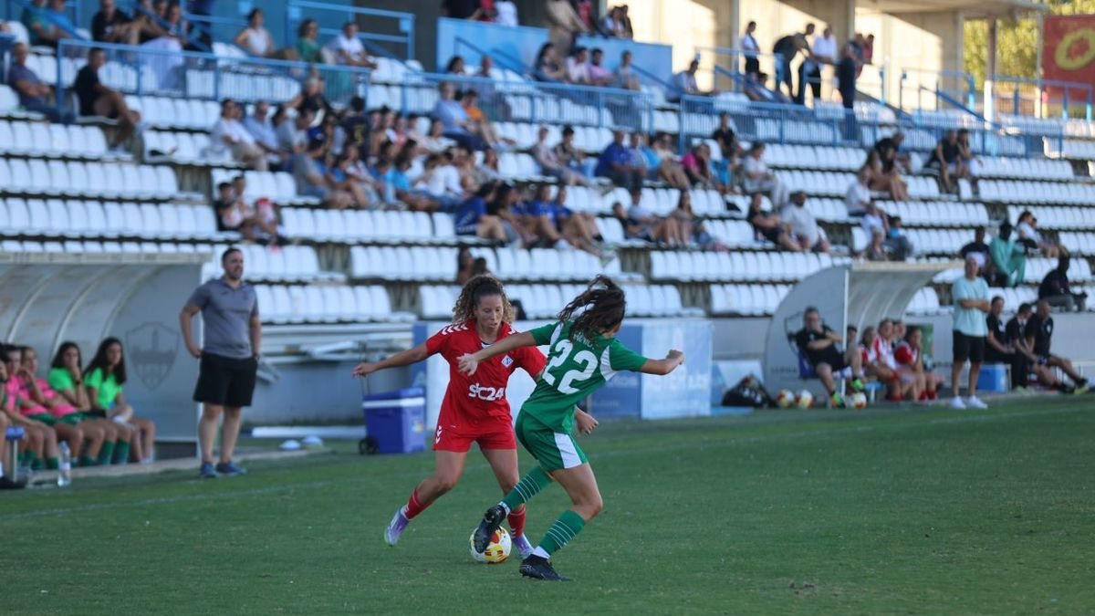 Partido de pretemporada del AEM en el Camp d’Esports. - AMADO FORROLLA
