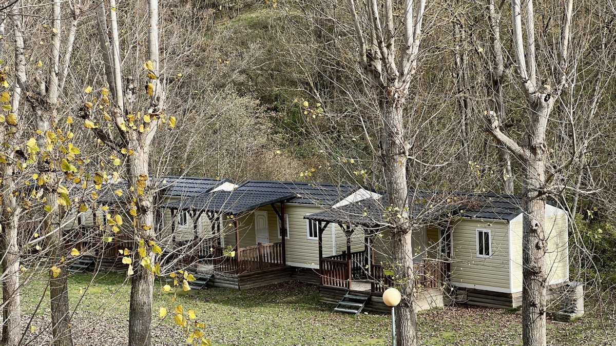 Un camping del Pallars Sobirà.
