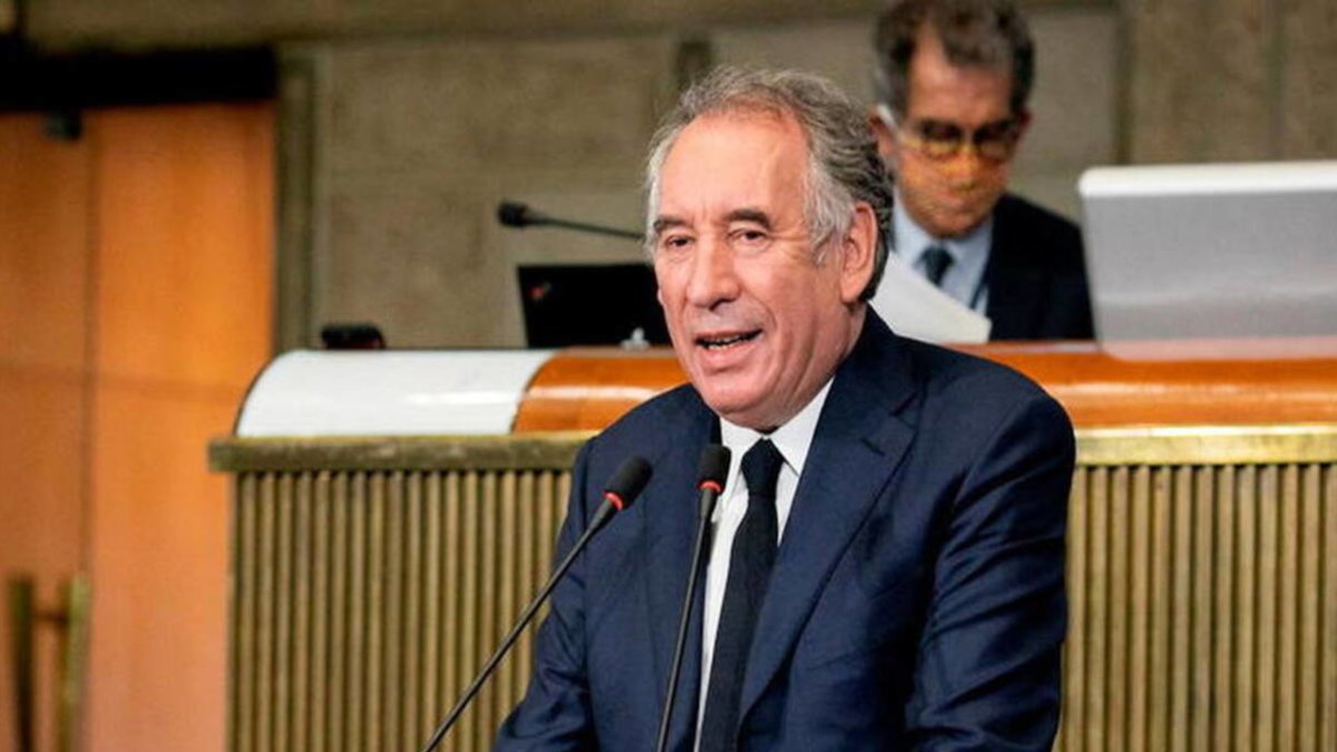 El nuevo primer ministro francés, François Bayrou, durante una intervención cuando era Alto Comisionado de Planificación del gobierno.