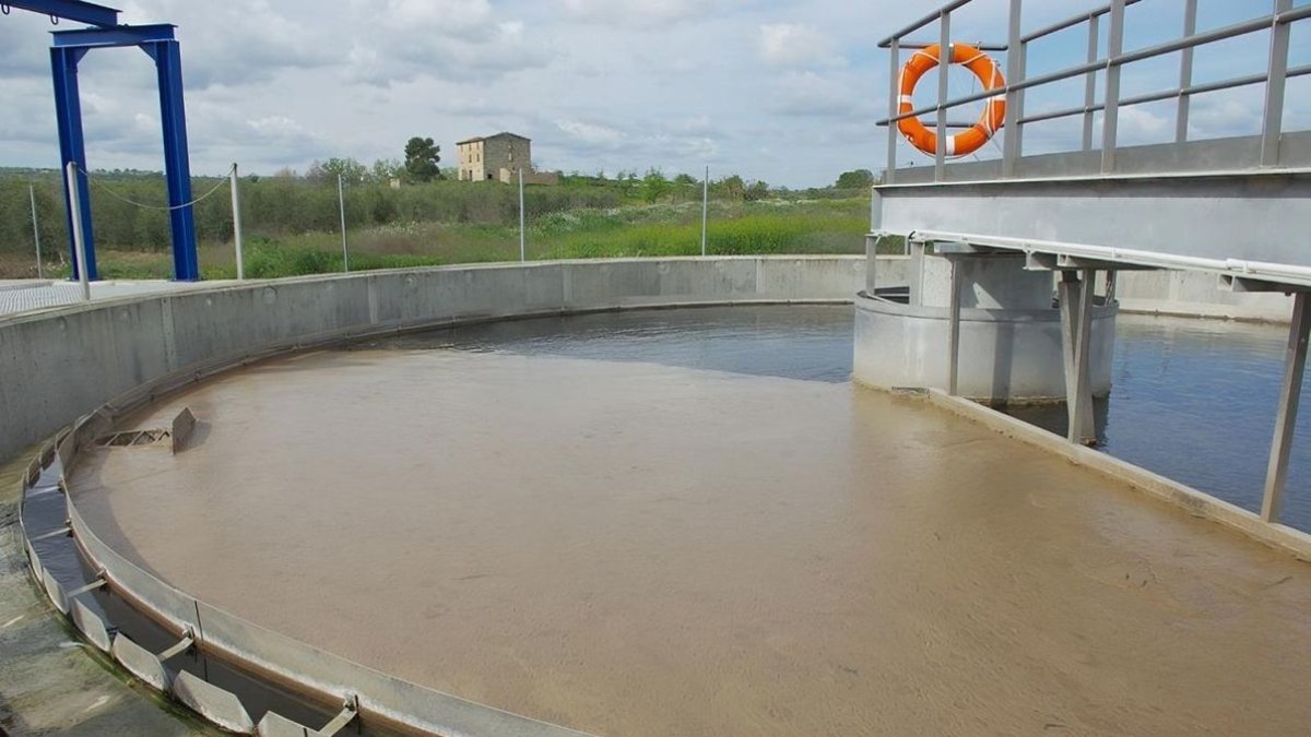 Las instalaciones de la depuradora de aguas residuales de Arbeca. - SEGRE