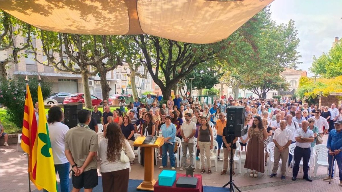 Acte d’entrega del Premi Estel a Bellpuig. - AJUNTAMENT DE BELLPUIG