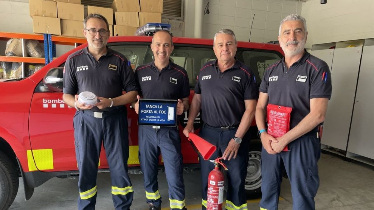 Josep Maria Iglesias, Xavier Serra, Manel Pérez y Xavier Sentís. - A. GUERRERO