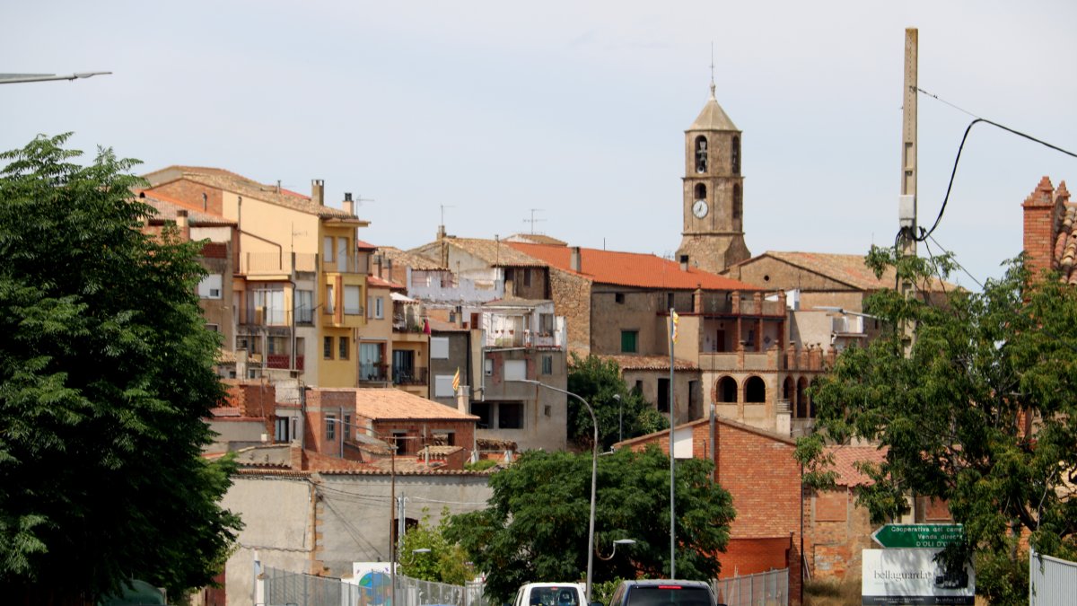 El pueblo de Bellaguarda, en Les Garrigues.