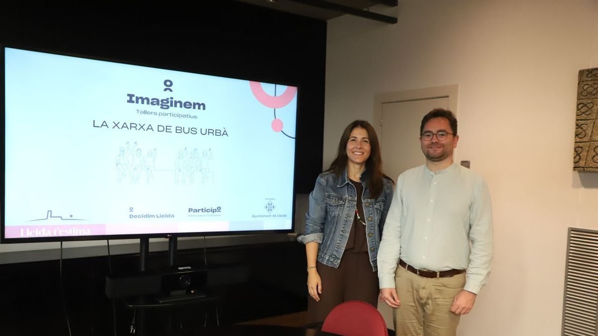Los ediles Morón y Pino presentaron ayer el proceso participativo. - MAGDALENA ALTISENT