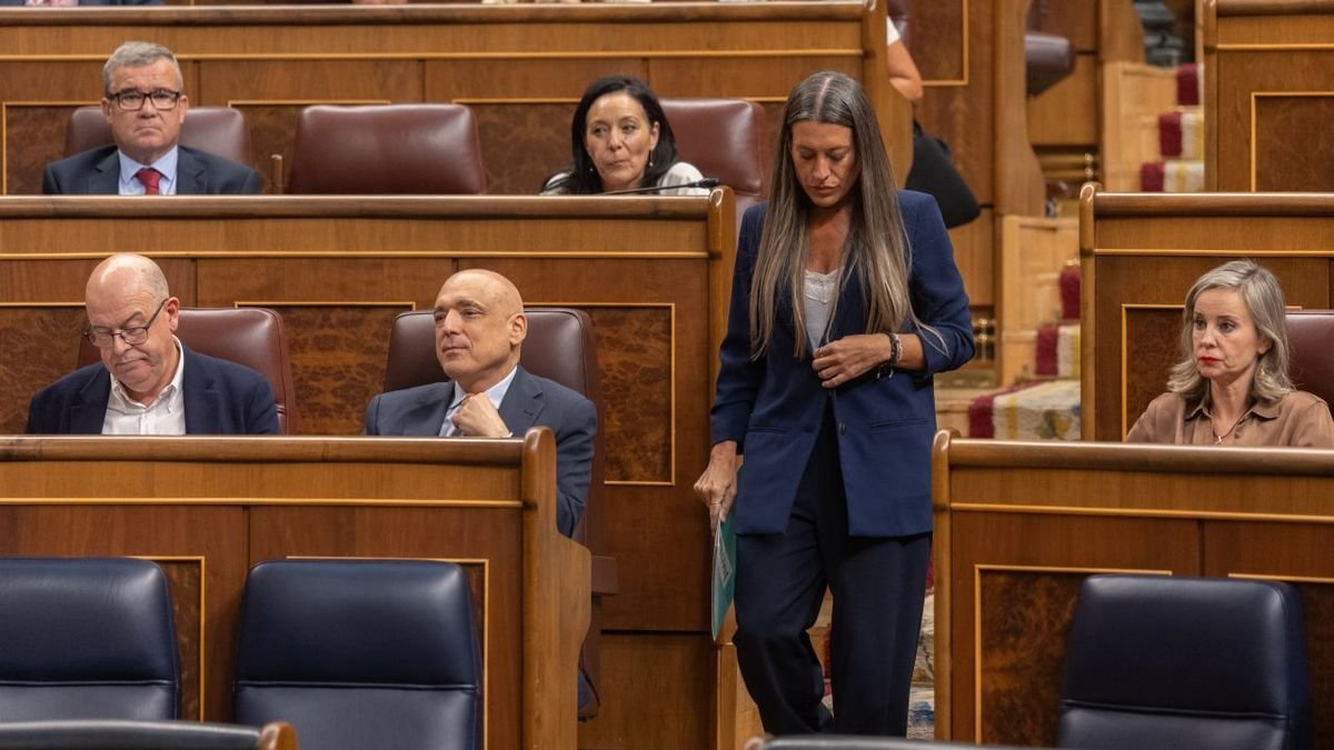Nogueras fue la encargada de defender la norma en el Congreso. - EUROPA PRESS