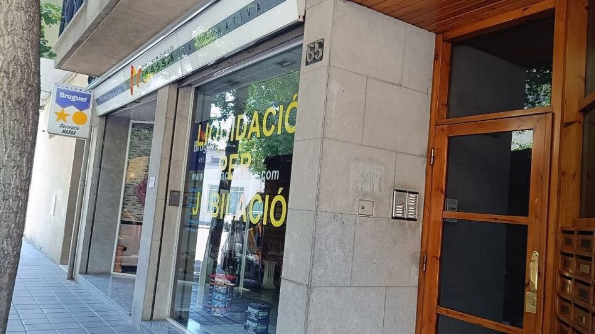 Imatge de local en el qual Cirsa volia obrir la sala d’apostes. - C.SANS