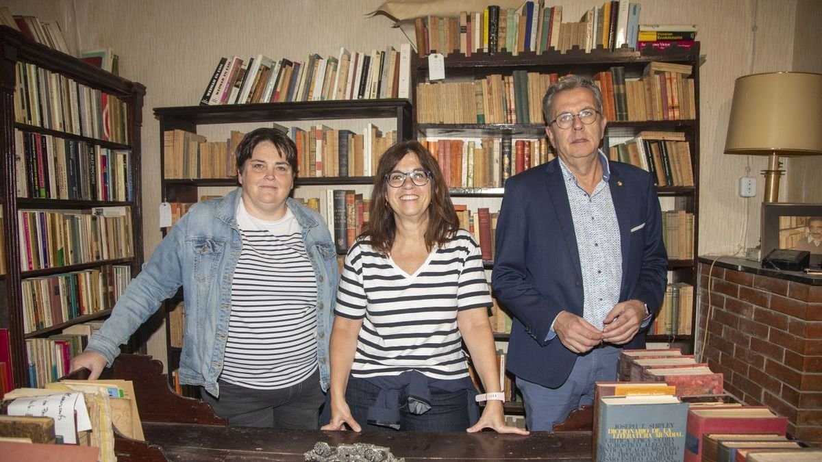 Talarn va visitar ahir la casa familiar de Pedrolo a Tàrrega. - LAIA PEDRÓS