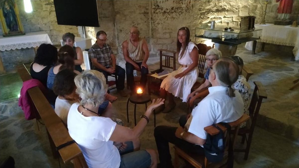 Imagen de archivo del taller ‘Música per l’ànima’. - MUSEU HIDROELÈCTRIC DE CAPDELLA
