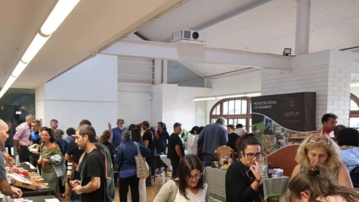 La jornada contó con un espacio de degustación. - CONSELL COMARCAL DE LA CERDANYA