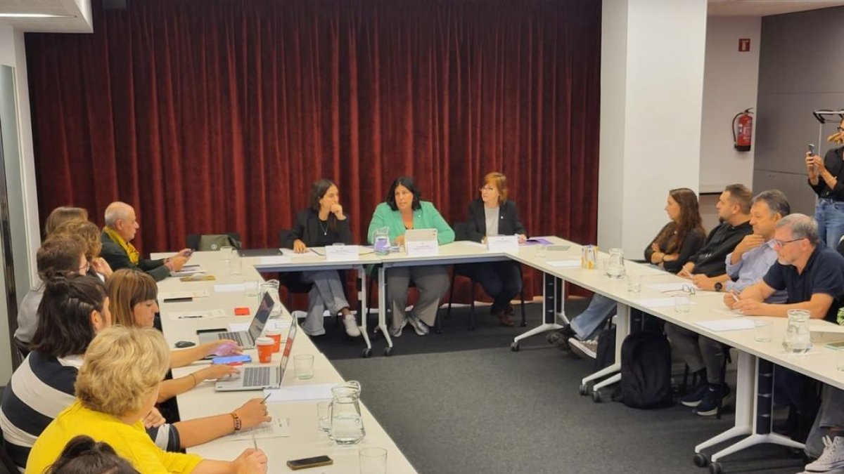 La sesión tuvo lugar ayer en la sala de actos de la delegación. - DELEGACIÓ TERRITORIAL DE LA GENERALITAT A LLEIDA