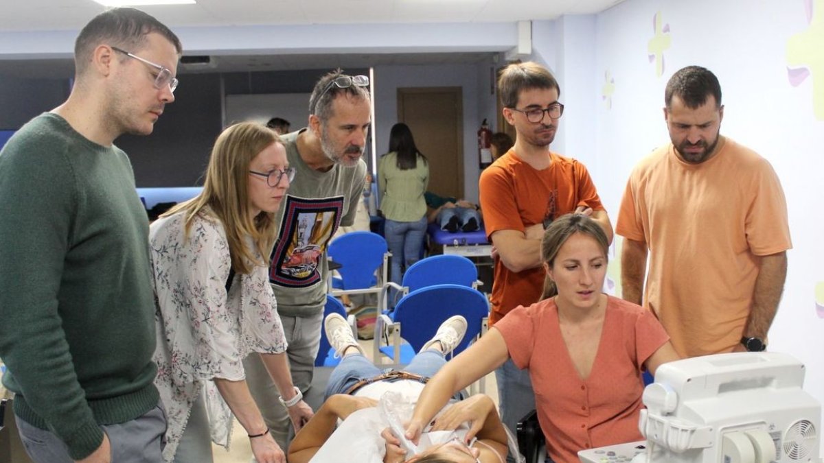Taller de ecografía básica para los profesionales del Coill - COILL
