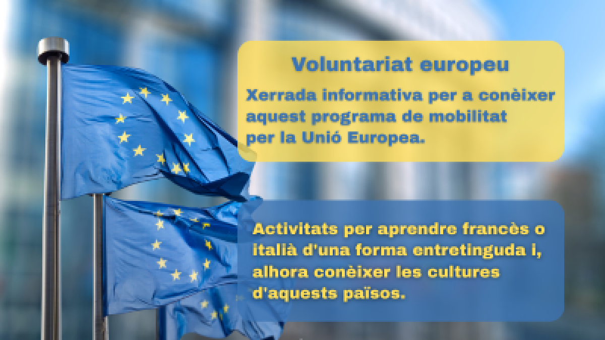 LleidaJove inicia un cicle de xerrades per promoure el voluntariat europeu entre els joves de Lleida