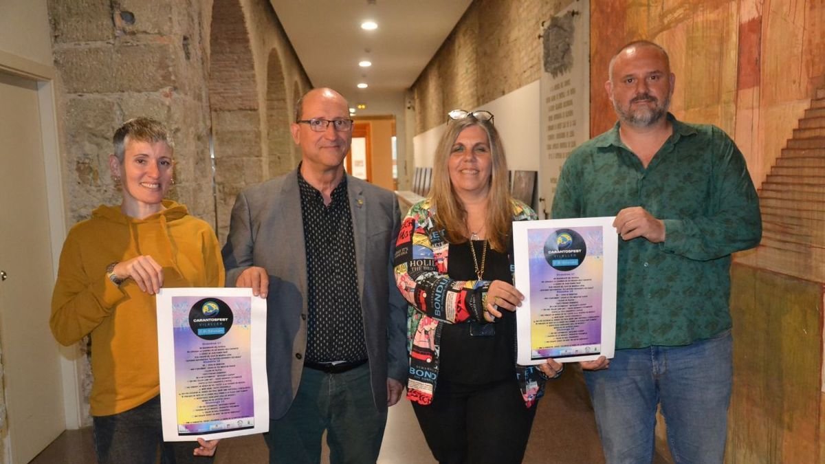 Presentación en la diputación de Lleida del Carantosfest de Vilaller. - DIPUTACIÓN DE LLEIDA