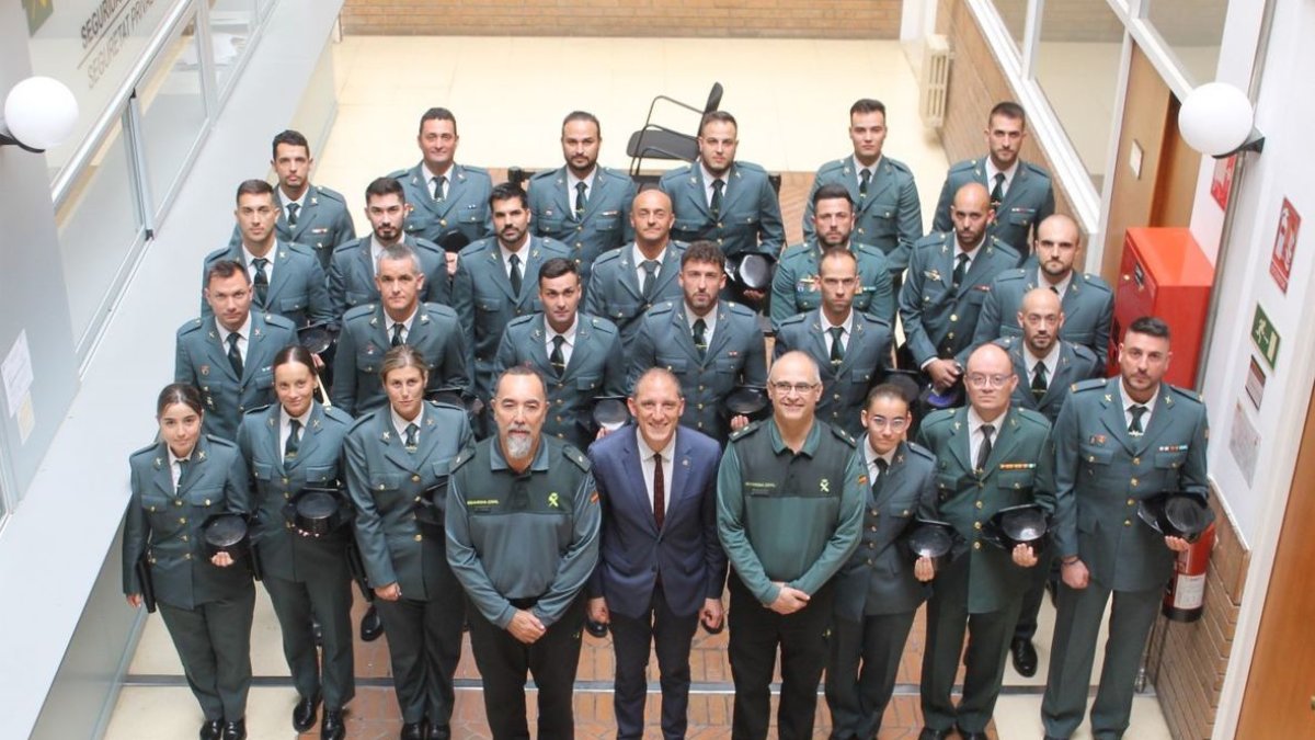 Imatge de la presentació dels nous agents del cos. - SUBDELEGACIÓ