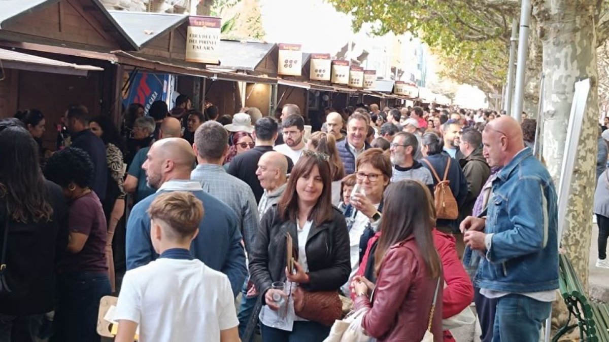 Les parades d’artesania van atreure nombrós públic. - C. SANS