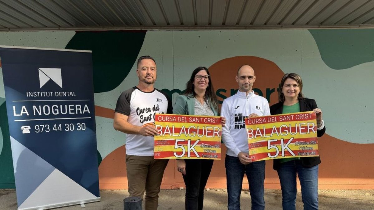 Balaguer presenta la 44 edició de la Cursa del Sant Crist - RÀDIO BALAGUER