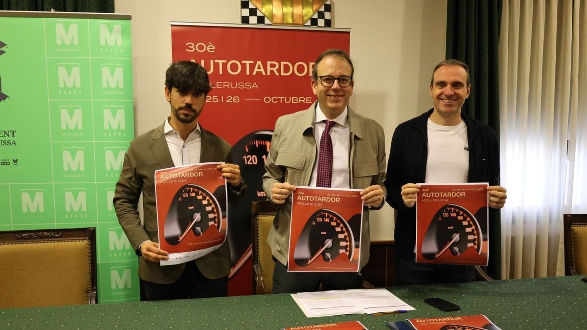 Joel Bastons, Marc Solsona y Ramon Xinxó presentaron la feria. - J.GÓMEZ
