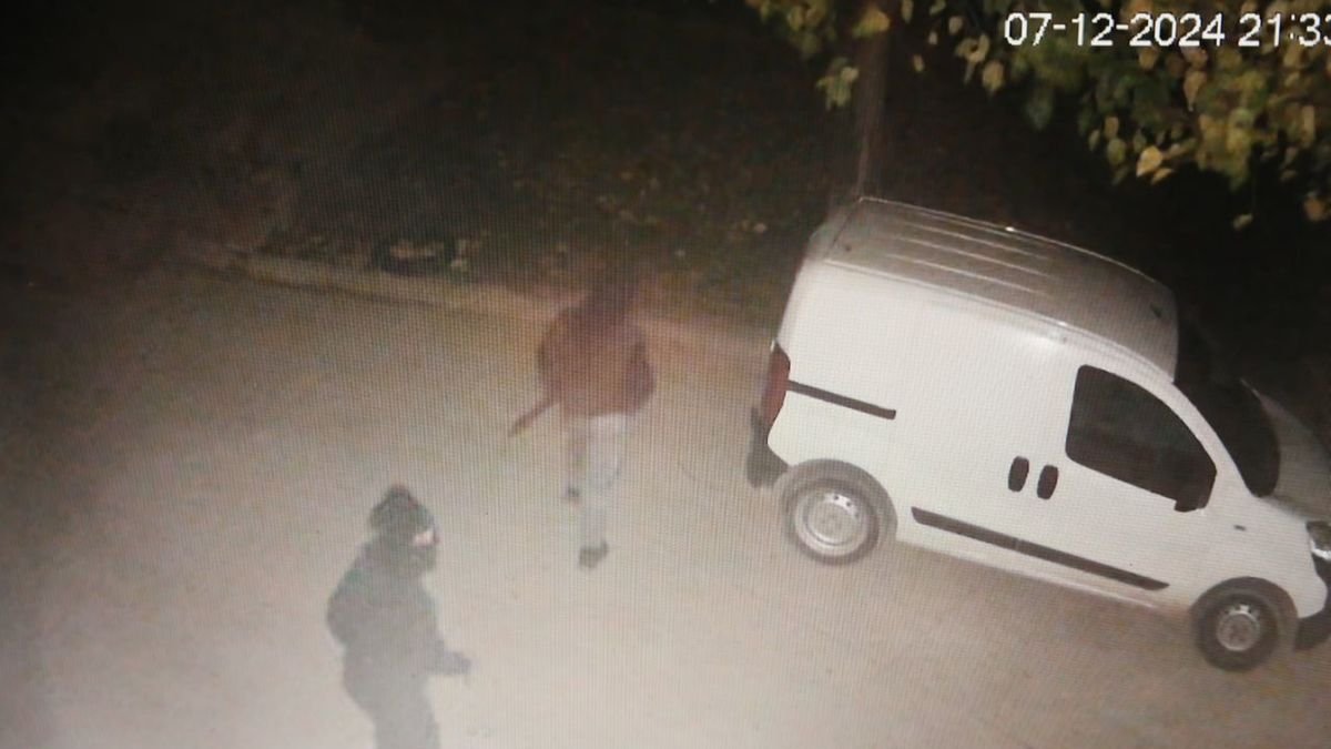 Dos de los ladrones en uno de los asaltos que hubo a principios de diciembre del año pasado. - SEGRE