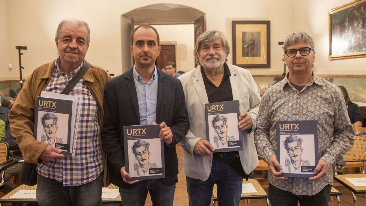 El Museu Tàrrega Urgell va acollir ahir la presentació del volum 39 de la revista ‘Urtx’. - LAIA PEDRÓS