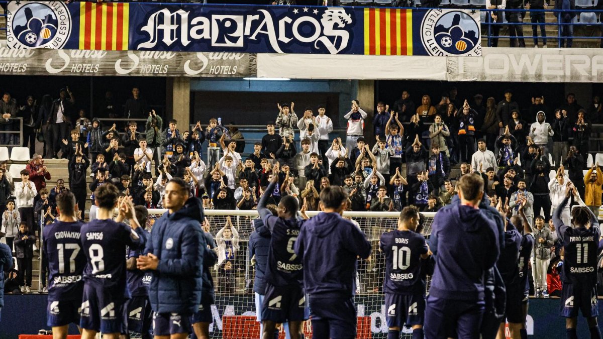 Derrota de l'Atlètic Lleida al Camp d'Esports