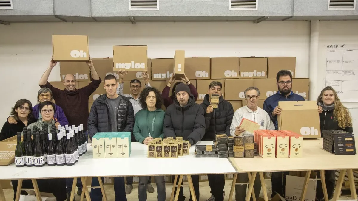 Alba, L’Olivera i Casa Dalmases van crear la marca Oh!mylot fa tres anys. - LAIA PEDRÓS