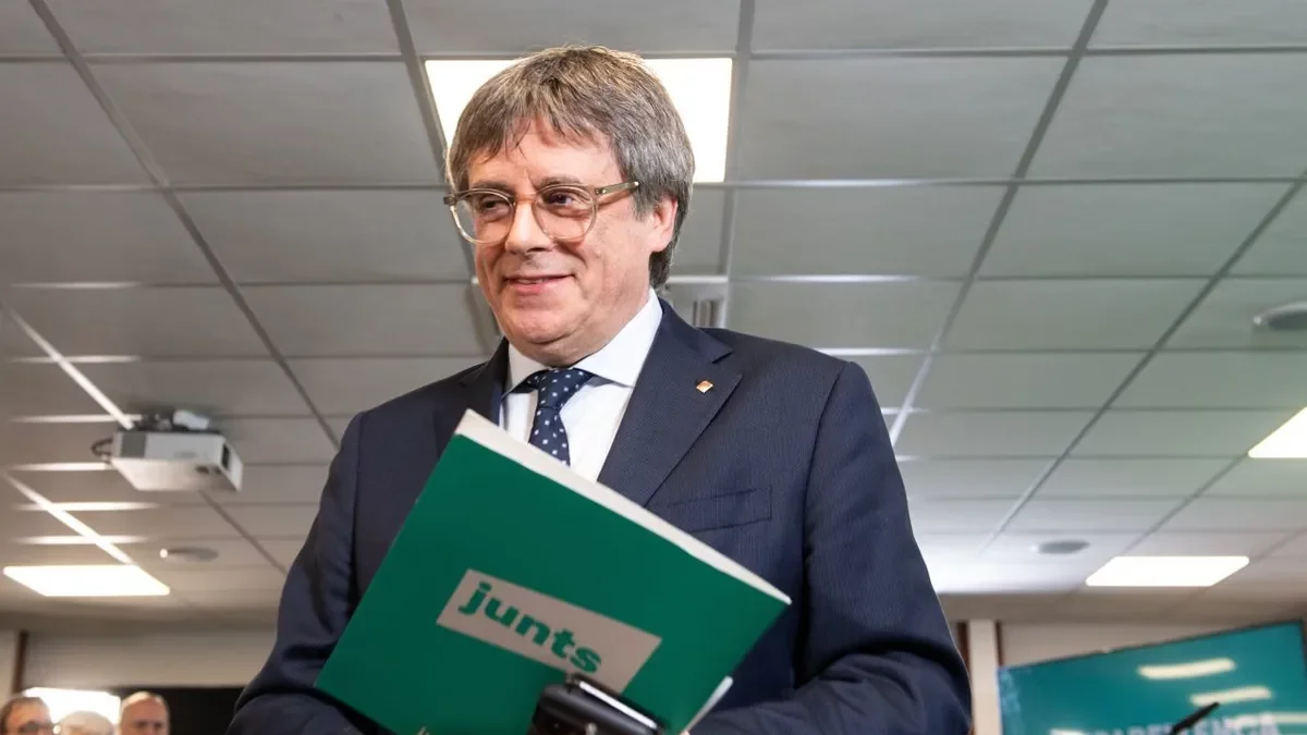 La militància de Junts dona suport a la decisió presa per la cúpula del partit dilluns passat. - EUROPA PRESS