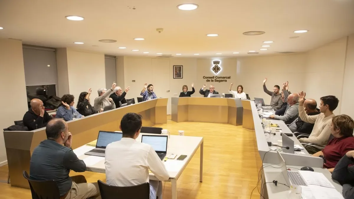 La nova taxa de residus es va aprovar en un ple dimecres. - C. MARSIÑACH