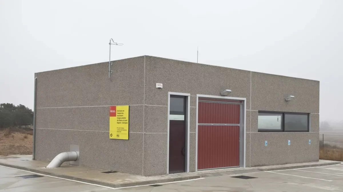 El 2024 van acabar les obres de connexió del canal Segarra-Garrigues amb la potabilitzadora de Ratera. - C. MARSIÑACH