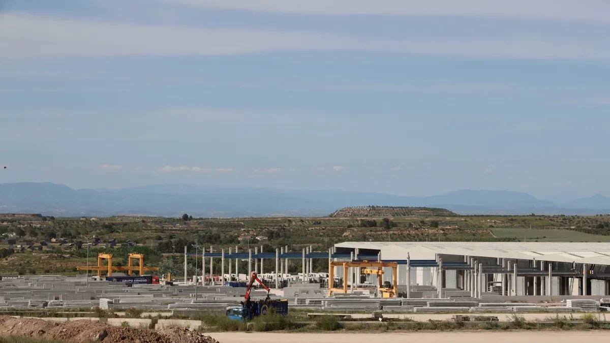 Els Castellots acull ara l’empresa Prefabricats Pujol. - A. FORROLLA