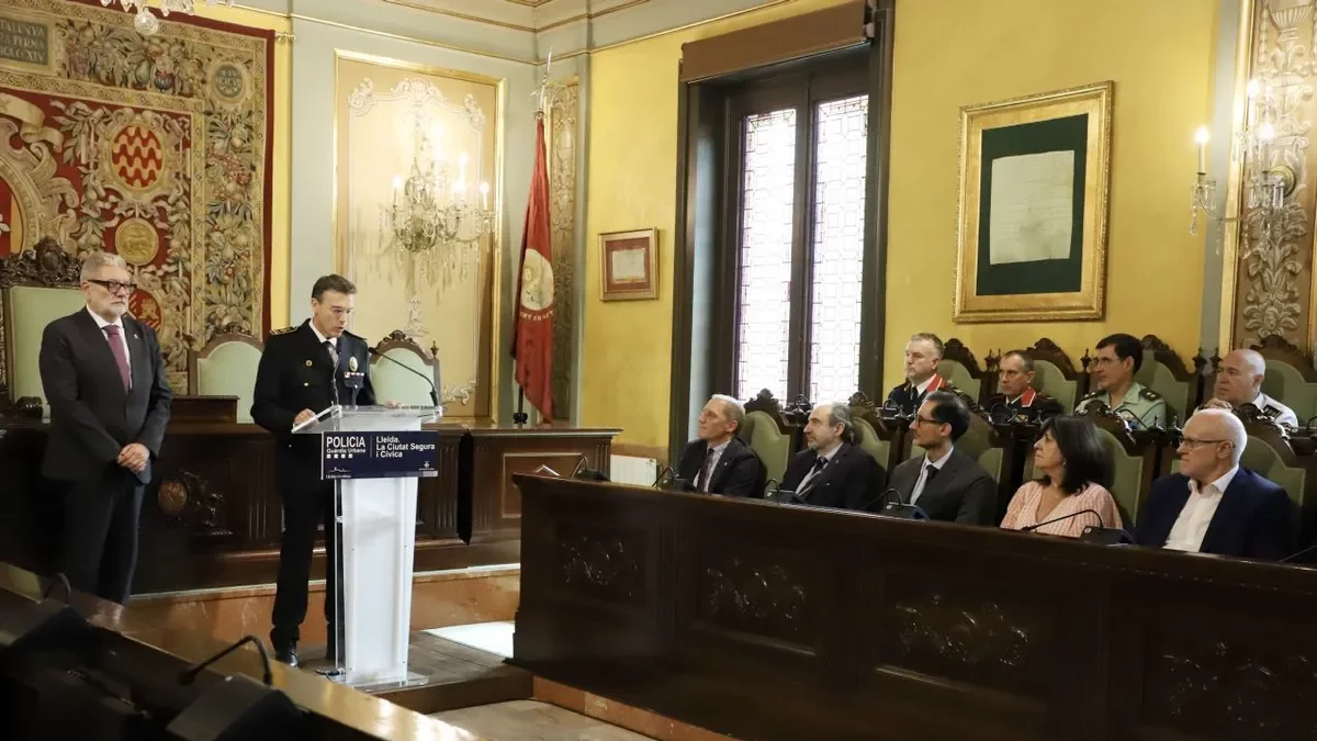 Josep Mallada va prendre possessió com a intendent en cap de la Urbana l’11 de juliol passat. - MAGDALENA ALTISENT