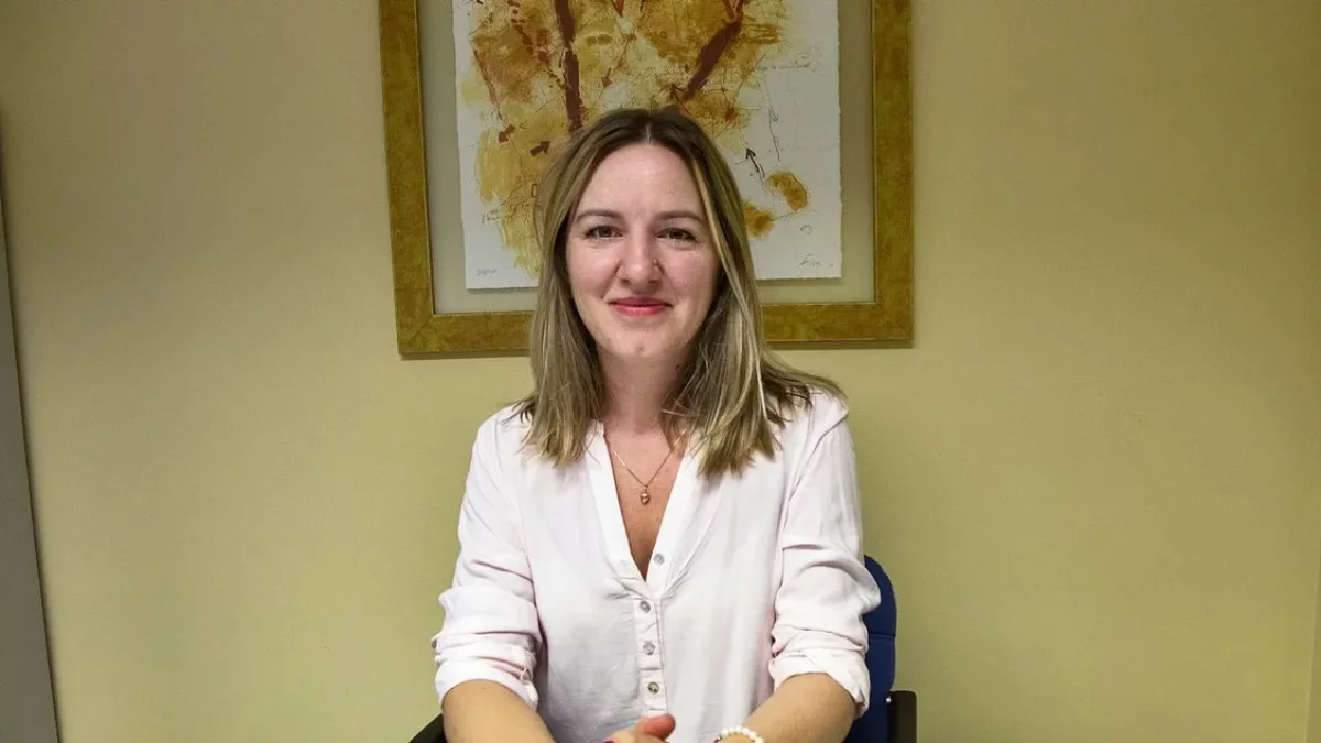 Oliynyk va explicar a SEGRE la seua experiència per aprendre català. - LAIA PEDRÓS