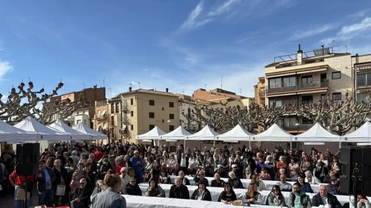 La demostració culinària que va anar a càrrec de la xef Ada Parellada. - A.T.