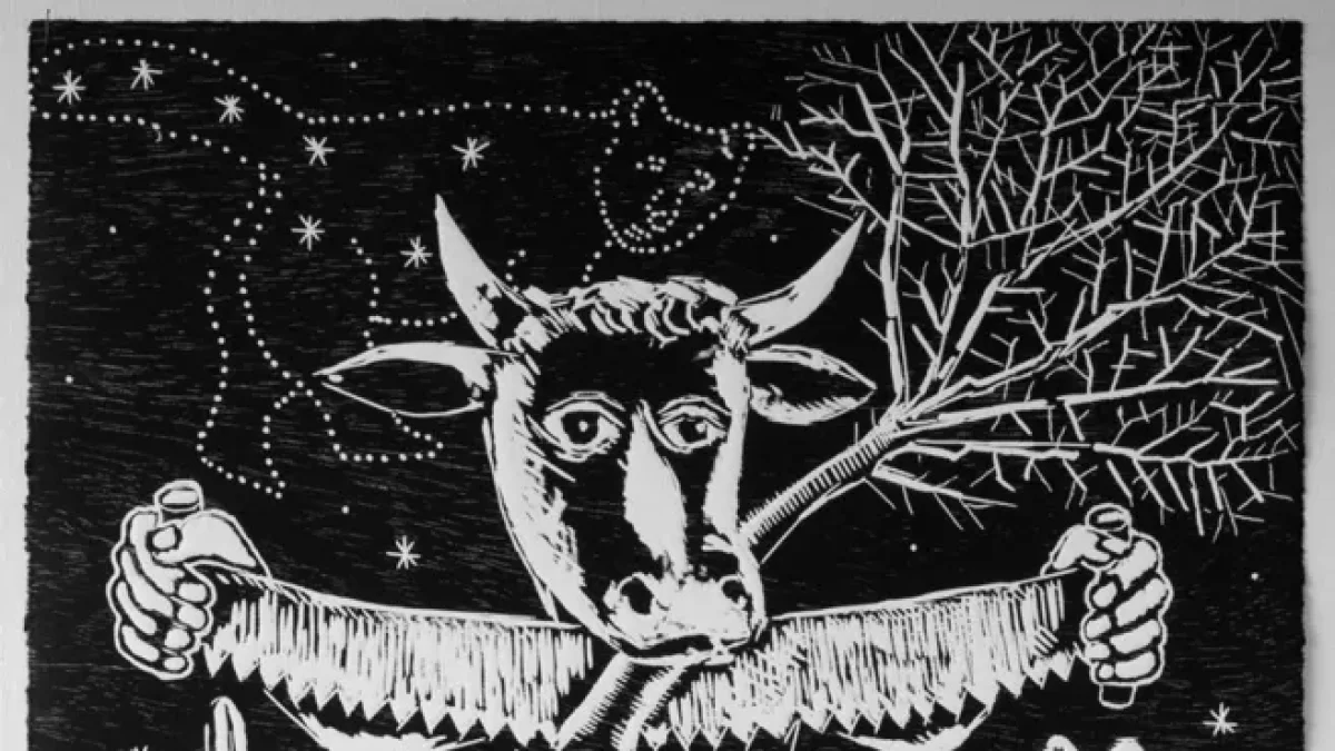 Una de les set xilografies de Jordi Jové al llibre ‘Bhreg’. - JORDI JOVÉ