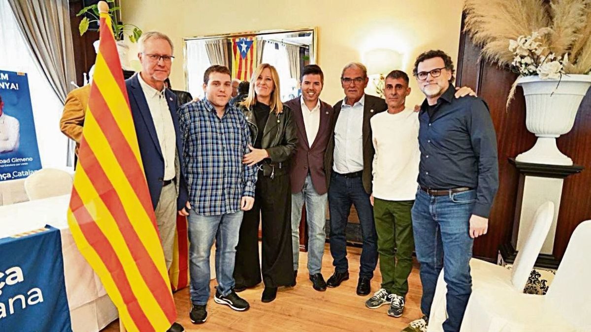 Els membres del nou comitè comarcal. - ALIANÇA CATALANA