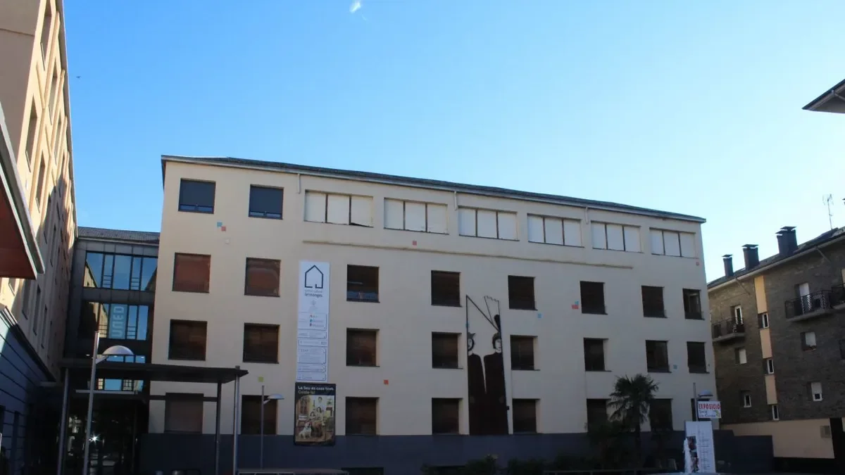 L’ala que cal reformar és la que apareix a la imatge. - FUNDACIÓ OCCIDENT