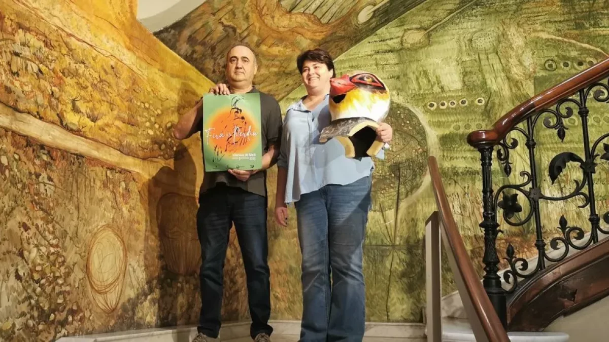 La presentación de la Fira de la Perdiu ayer en la Diputación. - M.M.