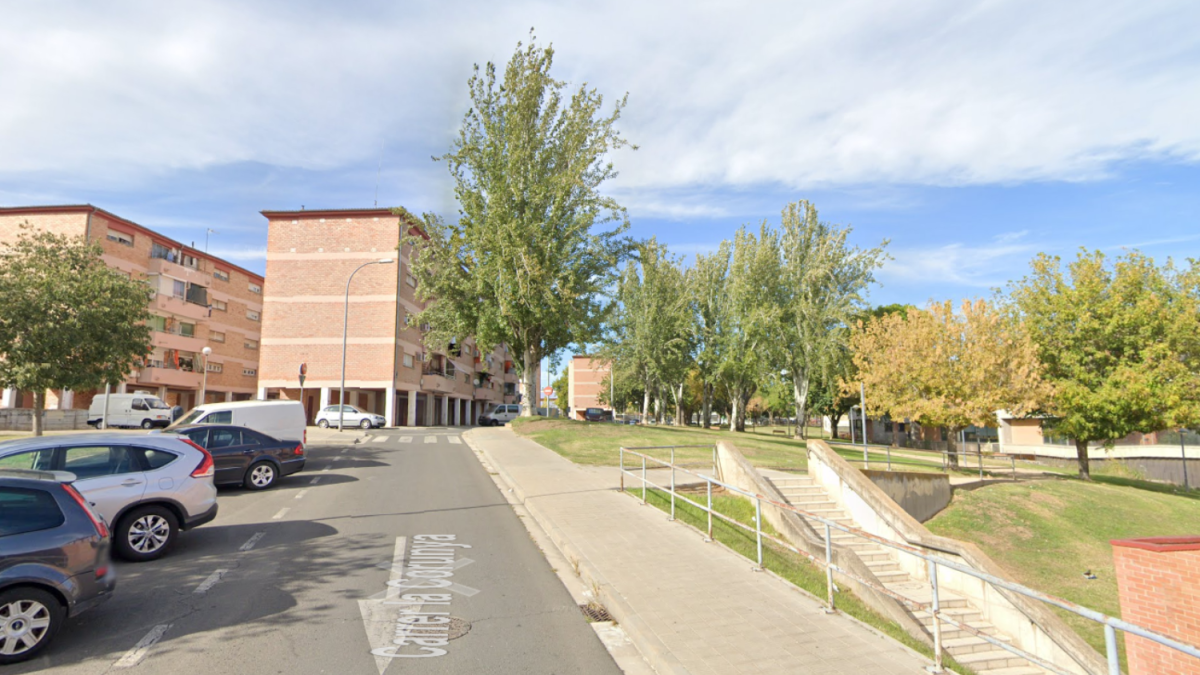 Carrer la Corunya de Lleida.