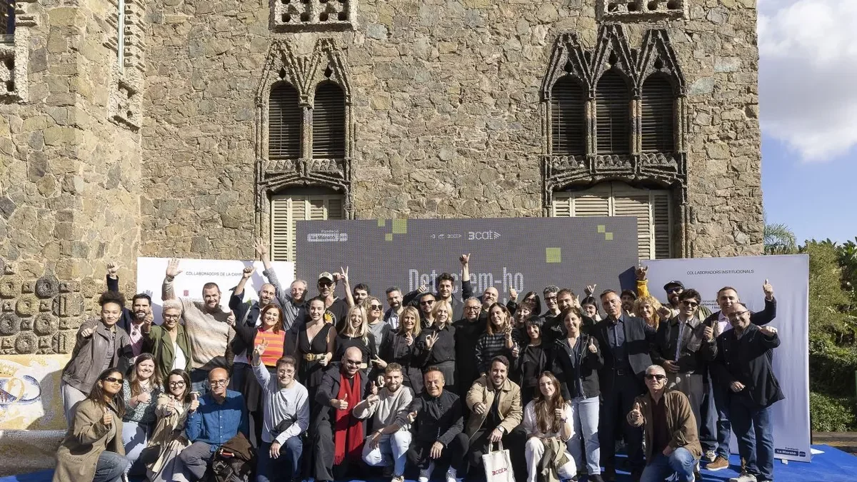 La torre Bellesguard va acollir ahir la presentació de La Marató. - 3CAT