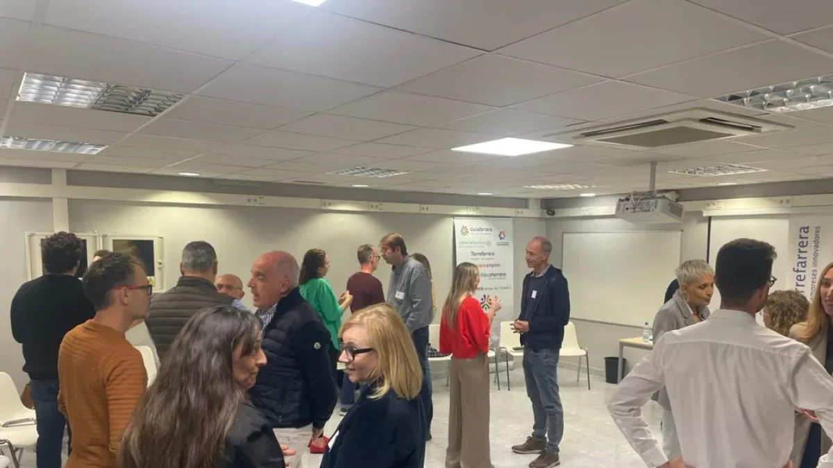 Els participants en aquest networking de Torrefarrera. - A.T.
