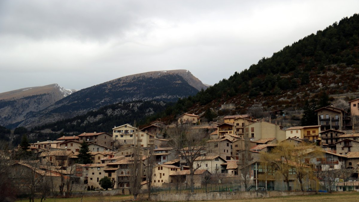 Una vista de Gósol.