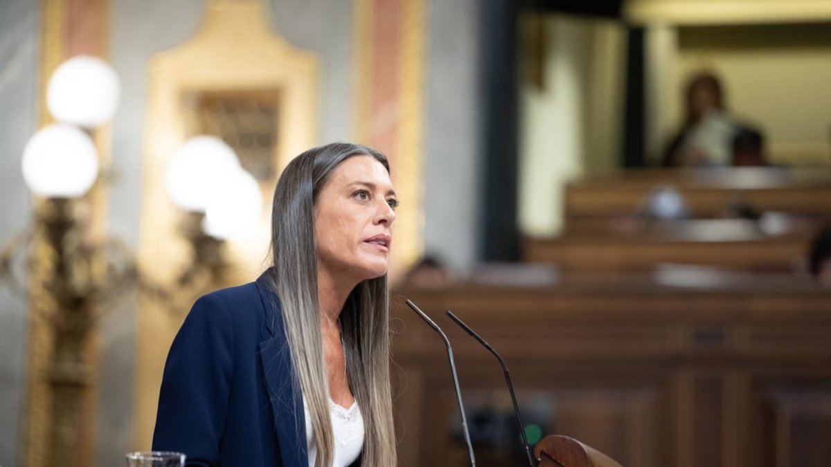 La portavoz de Junts en el Congreso, Míriam Nogueras.