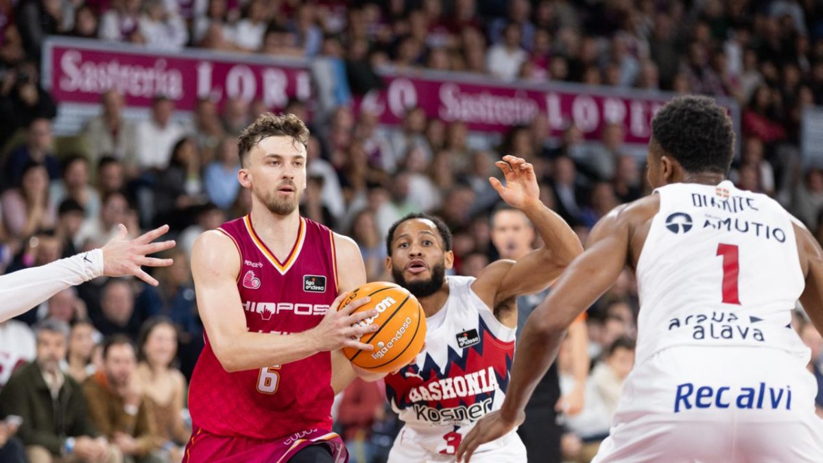 Zoriks, en una acció del partit d'aquest diumenge al Barris Nord.
