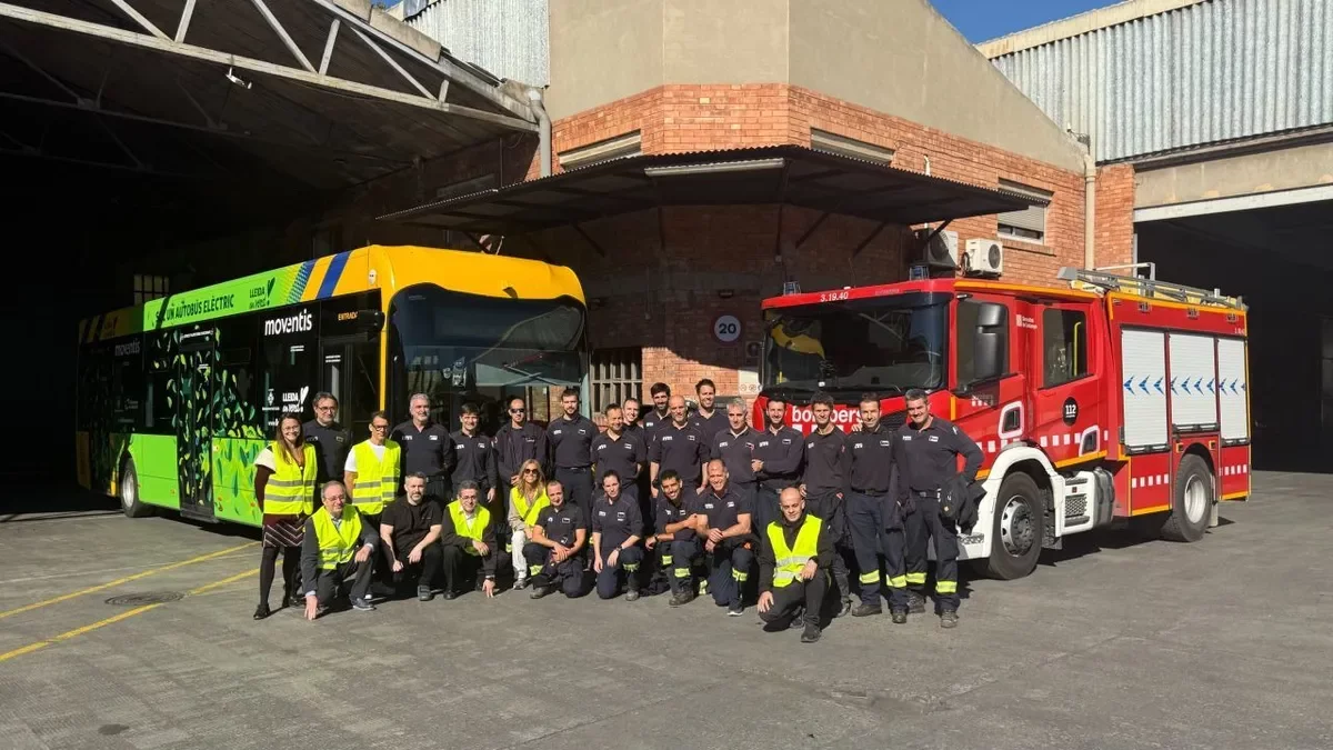 Les jornades es van celebrar a les cotxeres dels busos de Lleida. - MOVENTIS