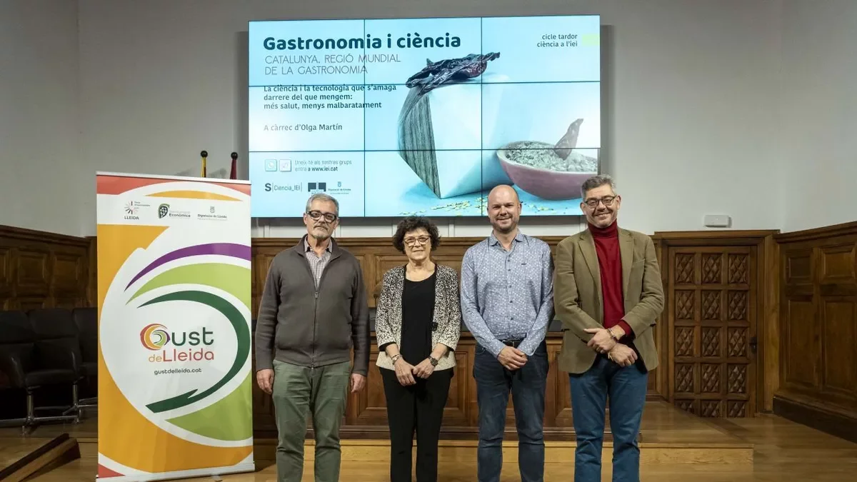 Cicle ‘Gastronomia i ciència’ a l’IEI amb la doctora Olga Martín Belloso - IEI