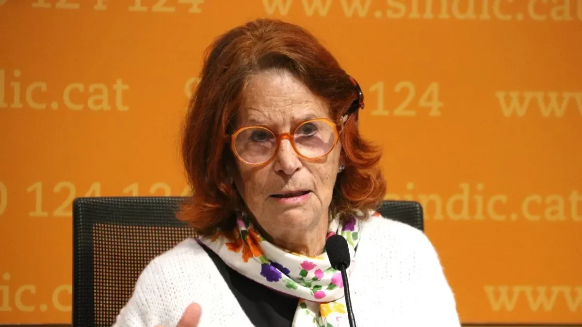 Esther Giménez-Salinas. - MARÍA BELMEZ/ACN