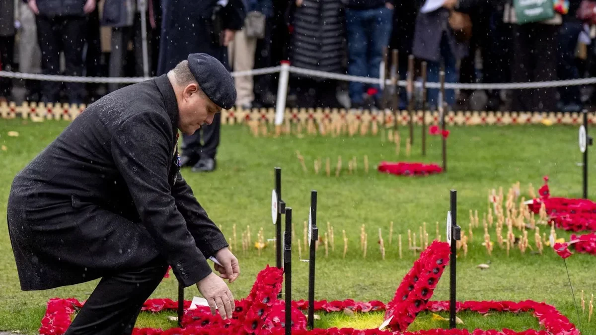 Europa rinde homenaje a los caídos de la Primera Guerra Mundial - JANE BARLOW / PA WIRE / DPA
