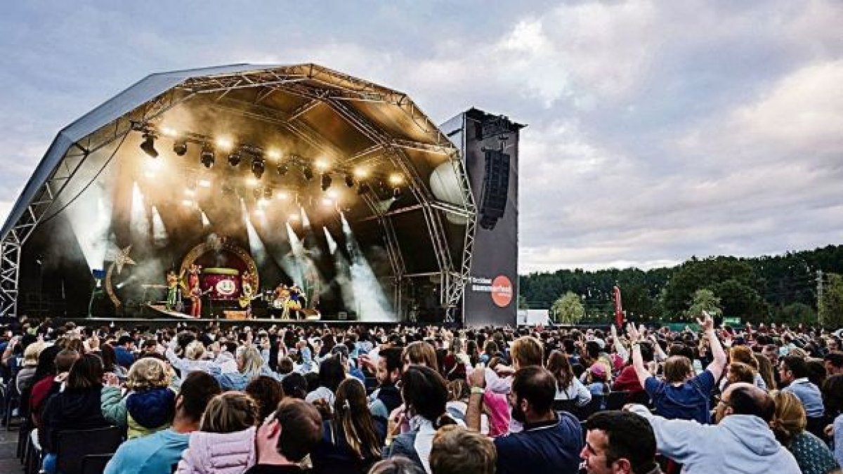 Foto d'arxiu d'una actuació del grup El Pot Petit. - OCCIDENT SUMMERFEST