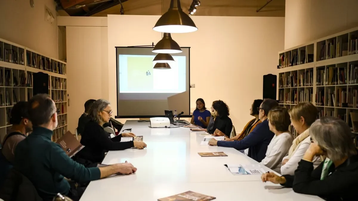 La presentació va tenir lloc ahir al Centre d’Art La Panera. - INGRID SEGURA
