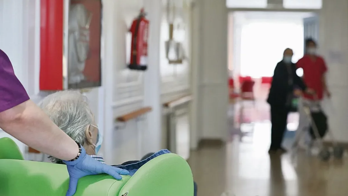 Imatge d’una residència per a persones grans, un servei en creixement constant. - EUROPA PRESS